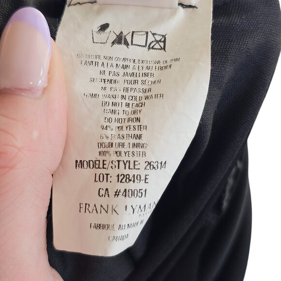 Frank Lyman Bright Colorful Striped Batwing Blouse Sz 8 - Picture 7 of 7